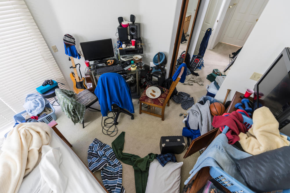 Unordentliches Zimmer